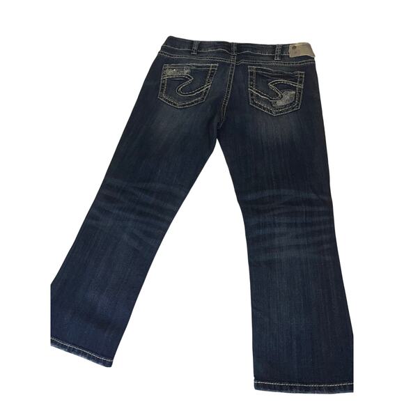 Silver jeans co suki mid capri size W32 - Picture 3 of 6